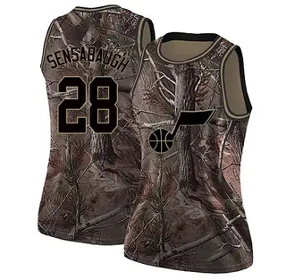 Utah Jazz Women's Brice Sensabaugh Camo Swingman Realtree Collection Jersey