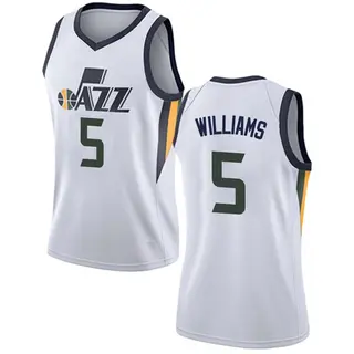 Utah Jazz Women's Cody Williams White Swingman Jersey - Association Edition