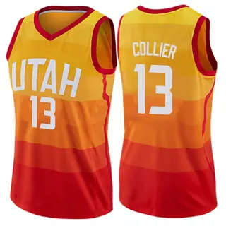 Utah Jazz Women's Isaiah Collier Orange Swingman Jersey - City Edition